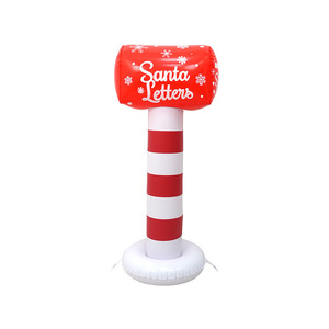 Juguetes inflables de PVC <span class=keywords><strong>para</strong></span> Navidad, decoración inflable de Papá Noel, hombre de jengibre, Cascanueces, decoración de Nochebuena - Product Image 5