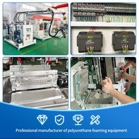 Machine à mousser haute pression pour mousse polyuréthane souple pour l'intérieur automobile, marque Fuleite, Chine, pour système de contrôle 380V/220V