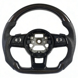 Volant sport en carbone de qualité supérieure pour VW <span class=keywords><strong>Golf</strong></span> Passat Polo B8 B7 B5 B5.5 B6 CC R32 MK3 - Product Image 3