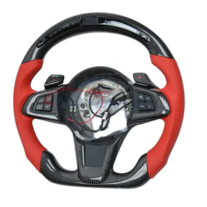 B-MW I8 Z3 428iMパフォーマンススポーツシェイプカーステアリングホイール用レーシングステアリングホイール鍛造カーボンファイバー - Product Image 2