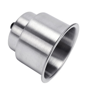 Stainless Steel <b>Drink</b> <b>Holder</b> Minimalist Metal Cup Mount For Boat Outdoor Activity Reusable - Product Image 1