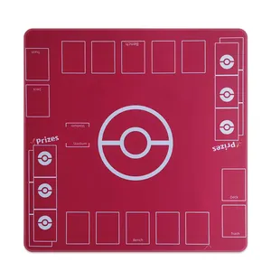 Venta caliente diseño libre personalizado TCG Playmat 24X14 "Playmat tarjetas de juego Gaming Mat Card Poker Game Yugioh MTG Mat