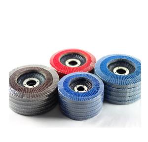 115 मिमी गुणवत्ता अपघर्षक उपकरण फ्लैप व्हील खुदाई धातु पॉलिश घर्षण फ्लैप डिस्क - Product Image 5