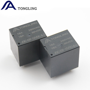 TONGLING <strong>JZC</strong>-<strong>22F</strong> 12V 5Pin 16A Miniature DC <strong>Relay</strong> Factory Direct Sale - Product Image 5