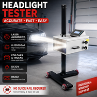 Testeur d'alignement de phares de voiture, aligneur laser portable DC12V, sans rail requis, pour équipement d'inspection des feux de véhicules en garage