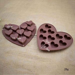 Silicone Heart Chocolate Mold Ice Cube Trays Silicone Healthy Ice Cube Mold <b>Kitchen</b> <b>Tools</b> <b>Gadgets</b> - Product Image 6