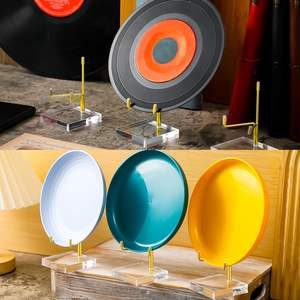 Naxilai 8 adet ayarlanabilir gümüş Metal kol ekran standı 2X2X3.5 inç kristal tutucu şövale için kaya Mineral plastik el sanatları - Product Image 2