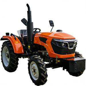 Petit tracteur agricole multifonctionnel de 60 CV, mini-moteur diesel, transmission par engrenages sur roues - Product Image 4