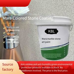 Échantillon gratuit, vente en gros d'usine, peinture acrylique Mara Color Real Stone, revêtement liquide, pinceau, sans lavage, <span class=keywords><strong>chaux</strong></span> micro-roche, sans mastic - Product Image 6