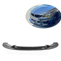 Lèvre avant en fibre de carbone style GT4 pour pare-chocs avant BMW F80 M3 F82 F83 M4 2015-2019