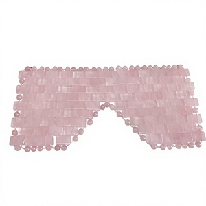 Natural Crystal Rose Quartz Facial <b>Massager</b> for Relaxation Function - Product Image 4