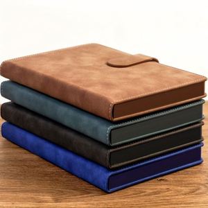 Waterproof Durable Thermal Binding Hardcover A5 PU Leather Notebook 240 Pages <b>Thick</b> <b>Paper</b> - Product Image 1