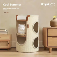 Vente en gros : Grande structure d'escalade et griffoir pour chat, écologique, pour intérieur, avec maisonnette