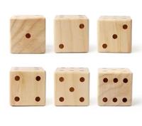 Montessori début dés colorés en bois enseignement du SIDA bébé développement visuel granule blocs de construction jouets