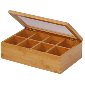 Organizador de Cajones Apilables de Bambú Internacional - Product Image 1