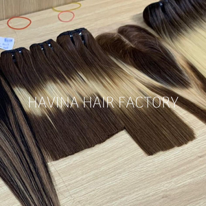 Fábrica de cabello de Vietnam: Peluca y paquetes de cabello humano liso, color personalizado, cutícula alineada, venta al por mayor OEM/ODM, color y longitud. - Product Image 3