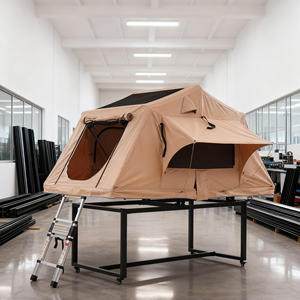 140*240 * 126厘米聚氨酯涂层牛津铝杆安装折叠汽车屋顶帐篷价格 - Product Image 1