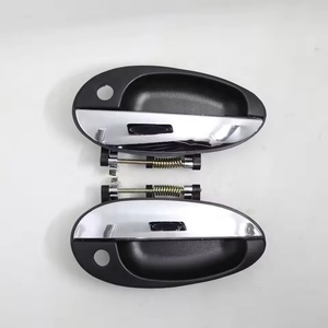 Q Auto partie extérieure poignée de porte de voiture extérieure 96507783 96507784 96507789 96507790 pour Daewoo Chevrolet noir <span class=keywords><strong>argent</strong></span> - Product Image 4