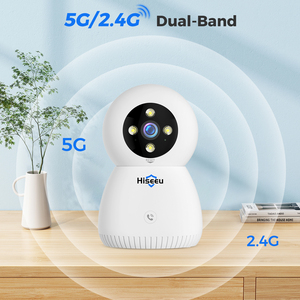 กล้องวงจรปิด Hiseeu 5MP พร้อมปุ่มโทร ระบบติดตามอัตโนมัติ มองเห็นในเวลากลางคืน กล้องวงจรปิดภายในบ้านแบบ PTZ รุ่น FH2C กล้อง PTZ FH2C สำหรับดูแลเด็ก - Product Image 6
