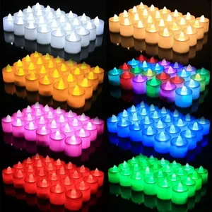 <span class=keywords><strong>Bougie</strong></span> chauffe-plat sans flamme en gros, <span class=keywords><strong>bougie</strong></span> LED artificielle à piles, <span class=keywords><strong>bougie</strong></span> à grand diamètre scintillante pour votive, Halloween - Product Image 6