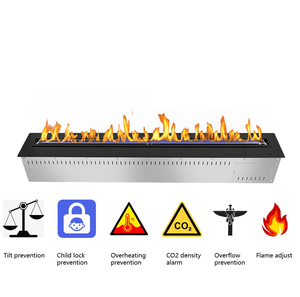 <span class=keywords><strong>Bio</strong></span> Fire Brûleur à éthanol intelligent de haute qualité <span class=keywords><strong>Cheminée</strong></span> automatique intelligente à <span class=keywords><strong>alcool</strong></span> <span class=keywords><strong>Cheminée</strong></span> électronique à biocarburant <span class=keywords><strong>pour</strong></span> poêle intérieur - Product Image 2