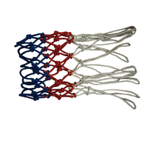 Filet de basket-ball rouge + blanc + bleu trois couleurs support de basket-ball filet puissance basket-ball panier panier filet