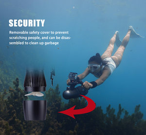 Dispositif de propulsion <span class=keywords><strong>sous</strong></span>-marine double usage LXHD5-3, batterie 355,2 Wh, vitesse 3-9 km/h pour la plongée en apnée - Product Image 3