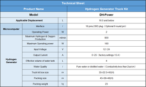 SENZA generatore <span class=keywords><strong>HHO</strong></span> per camion: generazione efficiente di energia elettrica a Gas idrogeno e celle a combustibile - Product Image 6