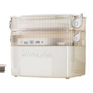 رف طاولة وضع القط البصري بتصميم مربع حديث ومربع تلفزيون لاسلكي مصنوع من البلاستيك - Product Image 1