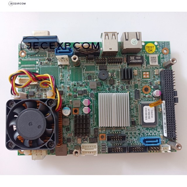 EBC352C-FF Industrial Embedded Computing 3.5\" CPU Motherboard VER C1 4BE00352C2X10 Tested & Working EBC 352 Product in Stock