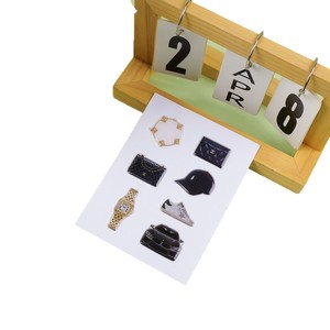 Autocollants en résine époxy Yimusheng, étiquettes personnalisées pour bijoux imprimées en PVC UV, adhésif flexible à base de colle à l'huile, design 3D de dessins animés - Product Image 4