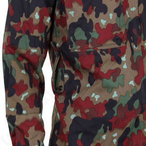 Original Swiss M83 Camo Field Jacket Camouflage Coat Parka <span class=keywords><strong>Chaqueta</strong></span> táctica al aire libre para hombre - Product Image 2