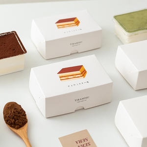 Boîte durable avec couvercle pour gâteau tiramisu, lasagne, mousse, pâtisserie, <span class=keywords><strong>pain</strong></span> au soja, emballage en boîte - Product Image 2