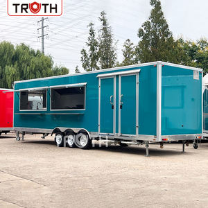 Vérité friteuses taille personnalisée pour camions de nourriture chariot de nourriture mobile remorque de camion de nourriture cuisine mobile avec salle de bain camion van restaurant - Product Image 2