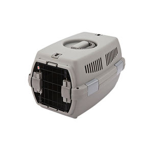 Kırmızı plastik evcil hayvan sandığı kafes IATA taşınabilir küçük köpek kedi taşıyıcı 2 Doos kafes açık havada - Product Image 3