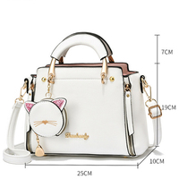 Sac à main tendance 2024 pour femme en cuir PU, sac bandoulière mignon pour filles, sacs fourre-tout et sacs à main pour femmes