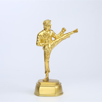 Fabricant Trophées de football de conception professionnelle Trophée de livraison rapide Match de boxe personnalisé Hercules Craft