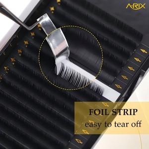 Extensions de cils A-RIX Professional Mega Volume Noir Mat Intense 0.03 0.05 Volume Russe pour la création de fans - Product Image 2