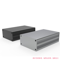 66*32mm Boîtier en aluminium anodisé Boîtier électronique en métal Boîtier PCB Boîte de jonction