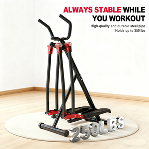 글라이더 스윙 엑서사이즈 접이식 쉬운 360 홈 타원형 에어 워커 판매 피트니스 운동 타원형 에어 워커 - Product Image 3