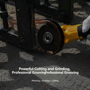 Hi-Spec 20V Cordless Angle <b>Grinder</b> Brushless 12000 RPM Aluminum Alloy DIY General Purpose Grinding Polishing Tool Grinding Disc - Product Image 5