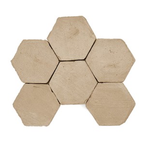 Piastrelle Esagonali Naturali Chroma 10 Pollici per Decorazione Pareti e Pavimenti - Product Image 1