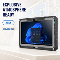 Nouvelle tablette industrielle robuste Intel Getac F110, étanche à l'eau et à la poussière IP66, Windows 10 Pro, garantie de 3 ans pour la construction