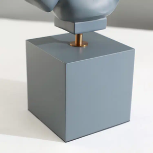 Colorido Arte Abstracto artesanía ecológica pintada a mano modelo <span class=keywords><strong>Venus</strong></span> resina estatuilla estatua diosa griega escultura con velo dorado - Product Image 3