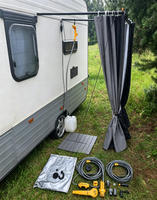 Kit de douche portable Merak 12V pour camping-cars - Matériel plastique