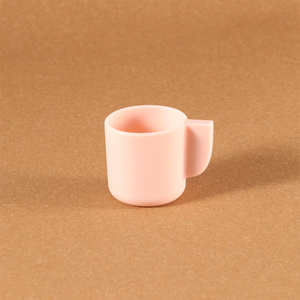 Gobelet en silicone de 20 ml pour bébés et tout-petits, gobelet d'apprentissage avec poignée, gobelet ouvert pour les smoothies - Product Image 3