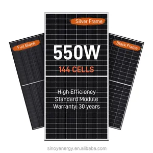 New Product Half Cut Cells 240V Solar Panel 50 Watt Solar Panel 540W Panel Solar 28W