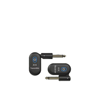 A14 Émetteur Récepteur Sans Fil Rechargeable avec Fiche Pivotante pour Guitare Électrique, Basse, Violon et Autres Instruments de Musique – Capteur et Accordeur Métallique