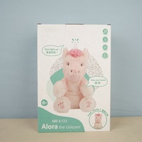 Boîte d'emballage en carton ondulé personnalisée de haute qualité pour jouets d'art de fête sur le thème du zoo, avec impression CMJN pour jouets en peluche pour enfants