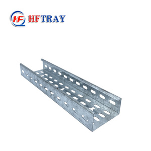 Plateau de câblage perforé galvanisé à chaud de 100 mm de large, résistant au feu, en métal, pour câbles lourds et moyens, directement de l'usine - Product Image 3